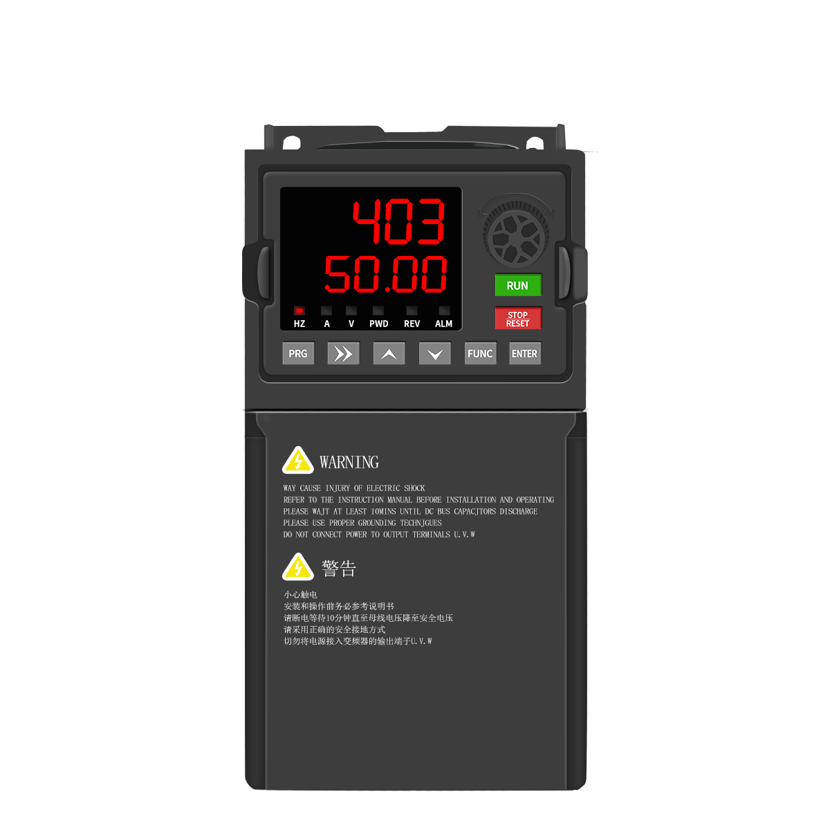 (一) Frequency converter: